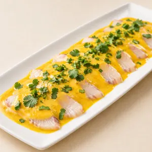 Tiradito al ají amarillo