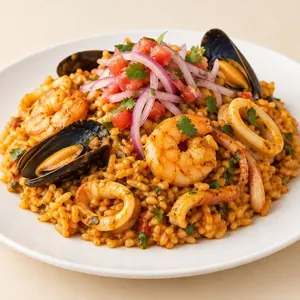 Arroz con mariscos